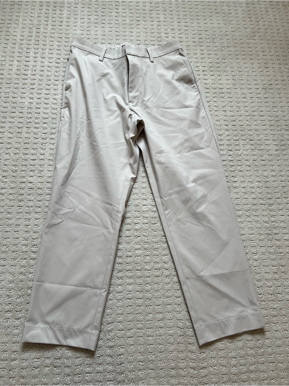 Banana Republic Men's Light Beige Chinos - performance style